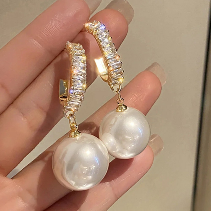 Isla™ | Luxe Pearl and Zirconia Earrings
