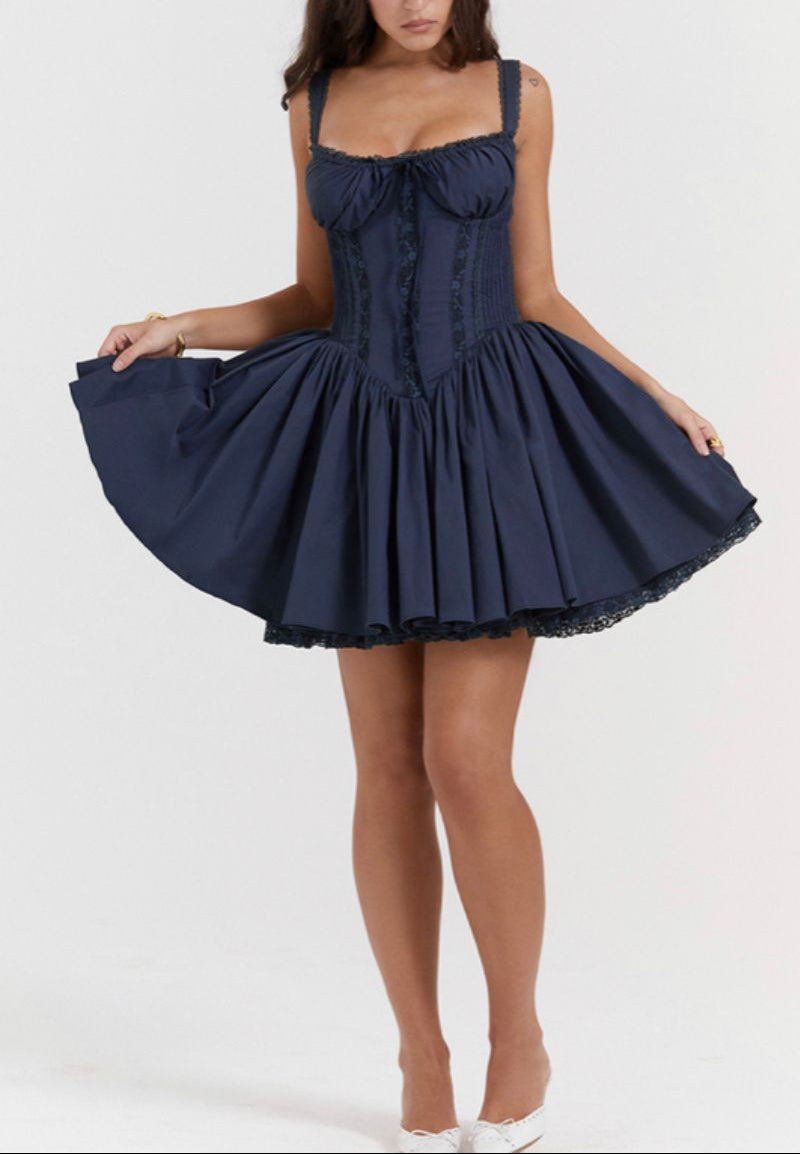 Ivy™ | Elegant Corset Lace Dress