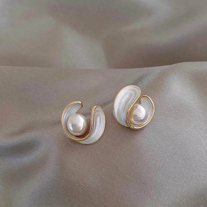 Opalya™ | Luxurious Opal Pearl Earrings for Women
