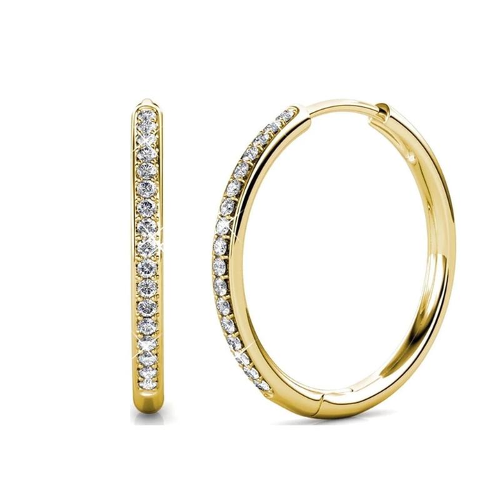 Sorel™ | 14K Gold Pave Earrings