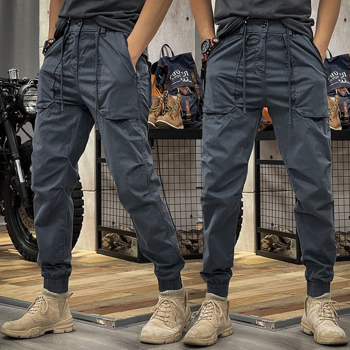 Marc | Elastic Cargo Trousers