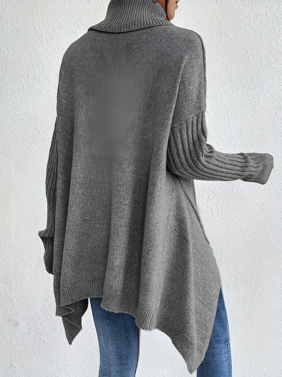 Charlotte™ | Casual Asymmetrical Hem Hooded T-Shirt
