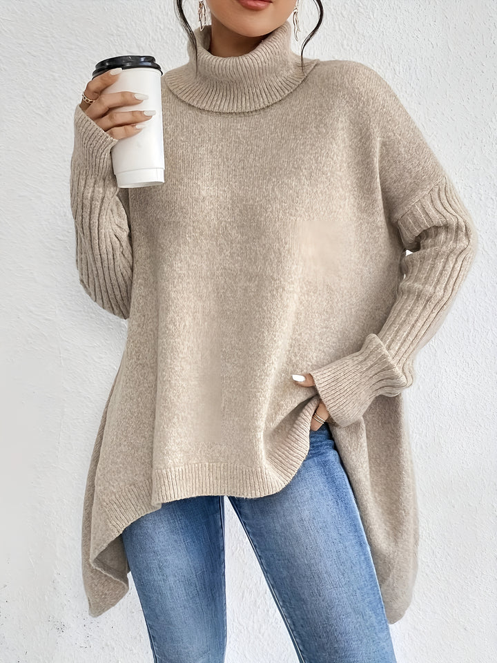 Charlotte™ | Casual Asymmetrical Hem Hooded T-Shirt