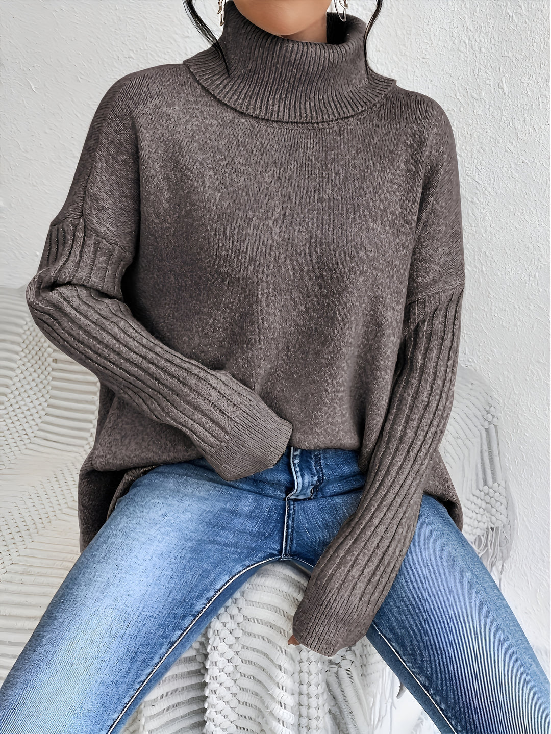 Charlotte™ | Casual Asymmetrical Hem Hooded T-Shirt