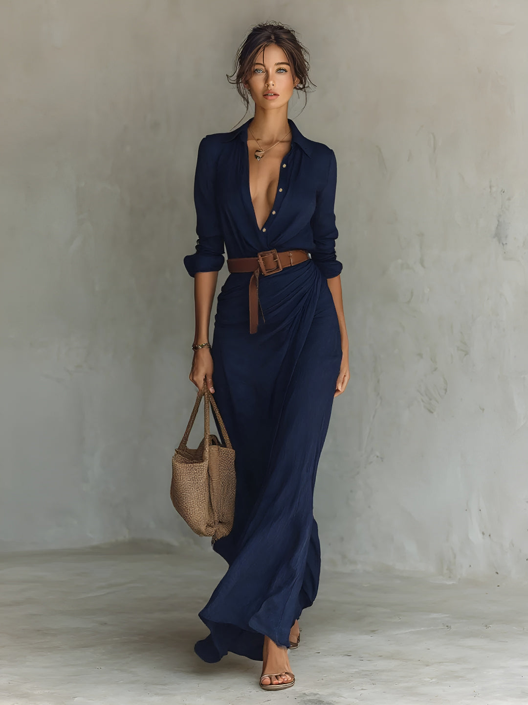 Luna™ | Casual Long Dress