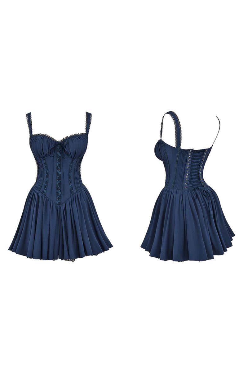 Ivy™ | Elegant Corset Lace Dress