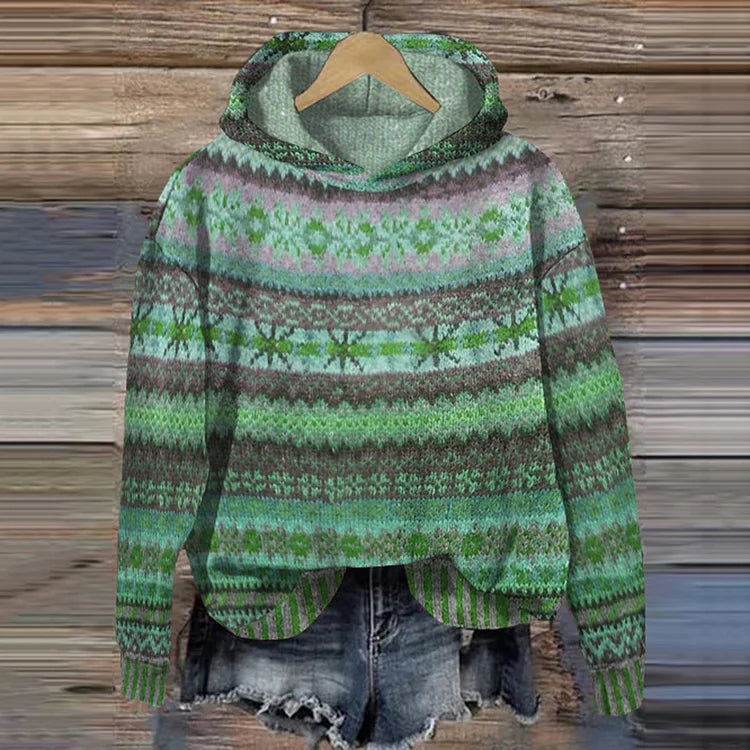 Millie™ | Ethnic Hooded Sweatshirt