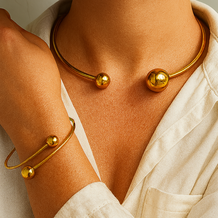 Glow™ | 18K Gold Bracelet Set