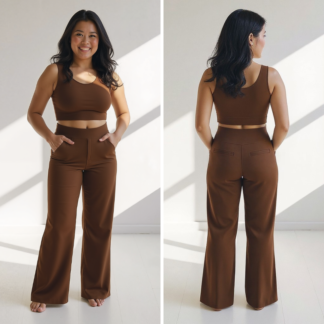 Ella™ | Elegant Wide-Leg High-Waisted Trousers