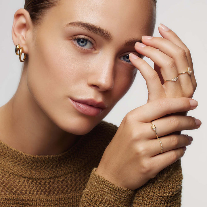 Muse™ | 14K Gold Moonstone Ring