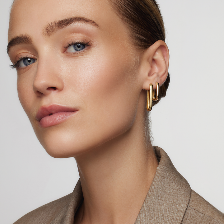 Icona™ | 18K Gold Large Hoop Earrings
