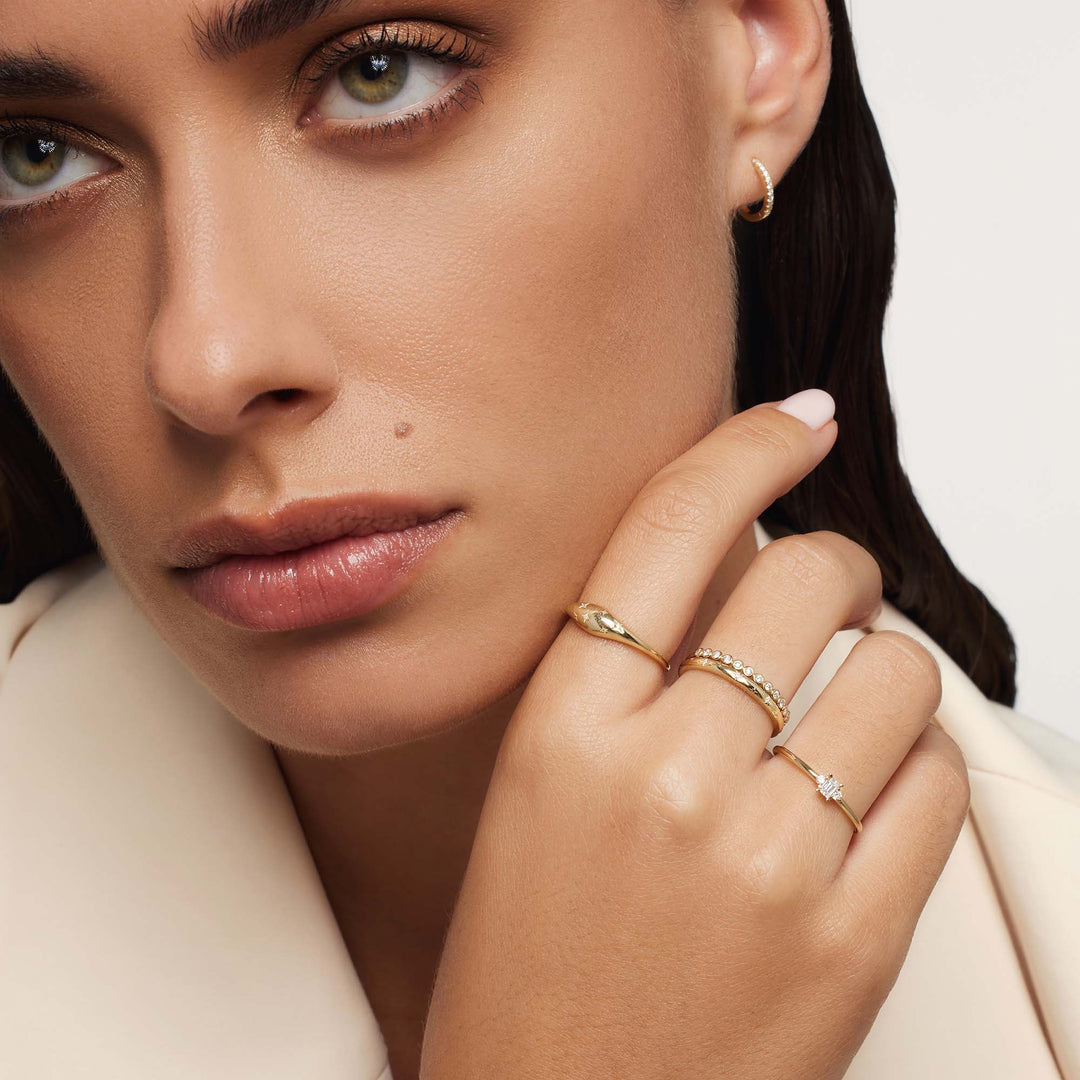 Dome™ | 14K Gold Diamond Ring