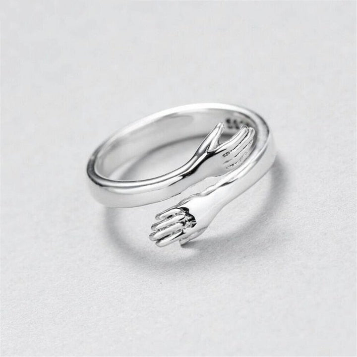 Cuddle™ | Adjustable Silver Ladies' Ring