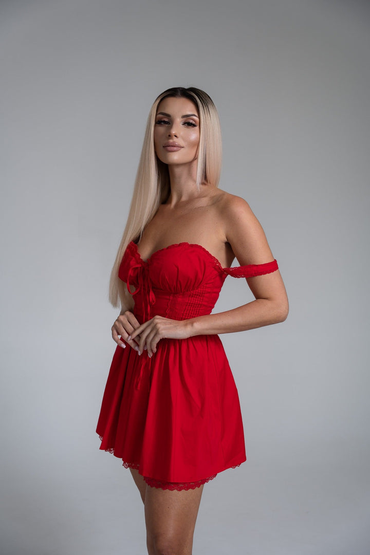 Ivy™ | Elegant Corset Lace Dress