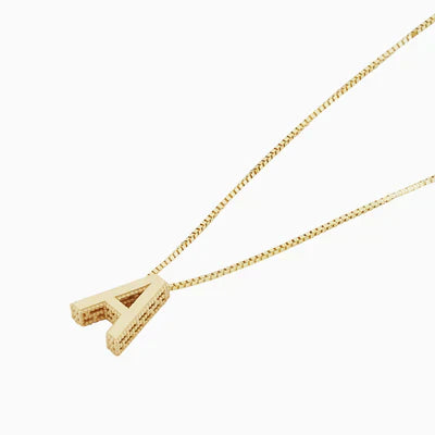 LoveNote™ | 18K Gold Letter Initial Necklace