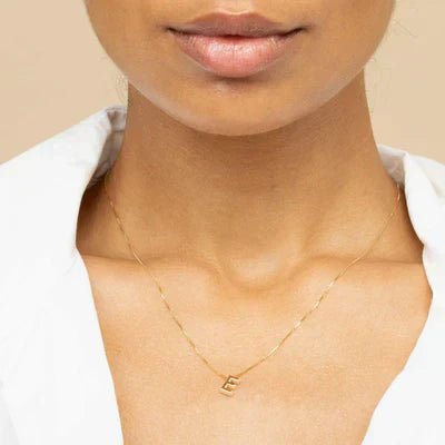 LoveNote™ | 18K Gold Letter Initial Necklace
