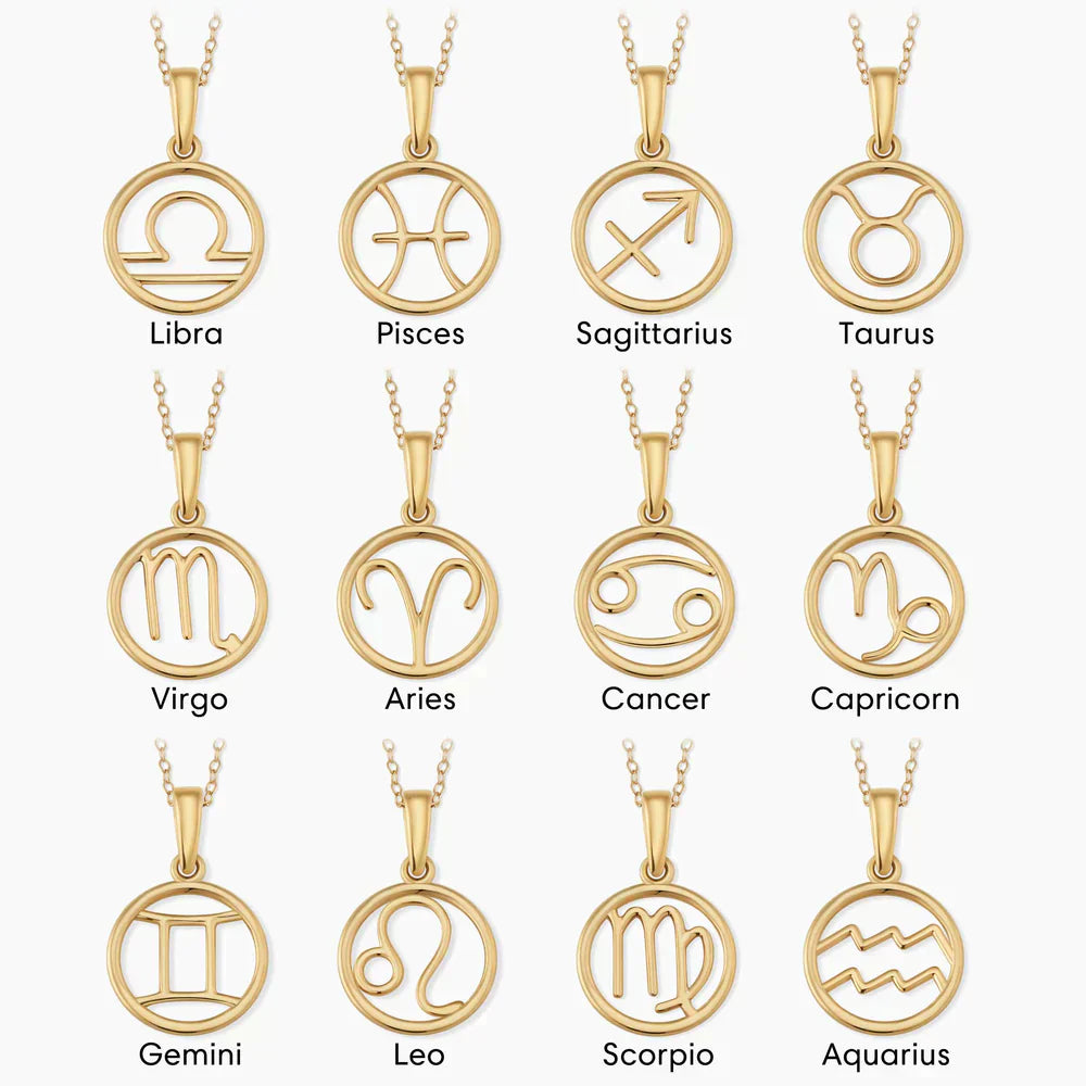 Zodia™ | 18K Gold Zodiac Sign Necklace