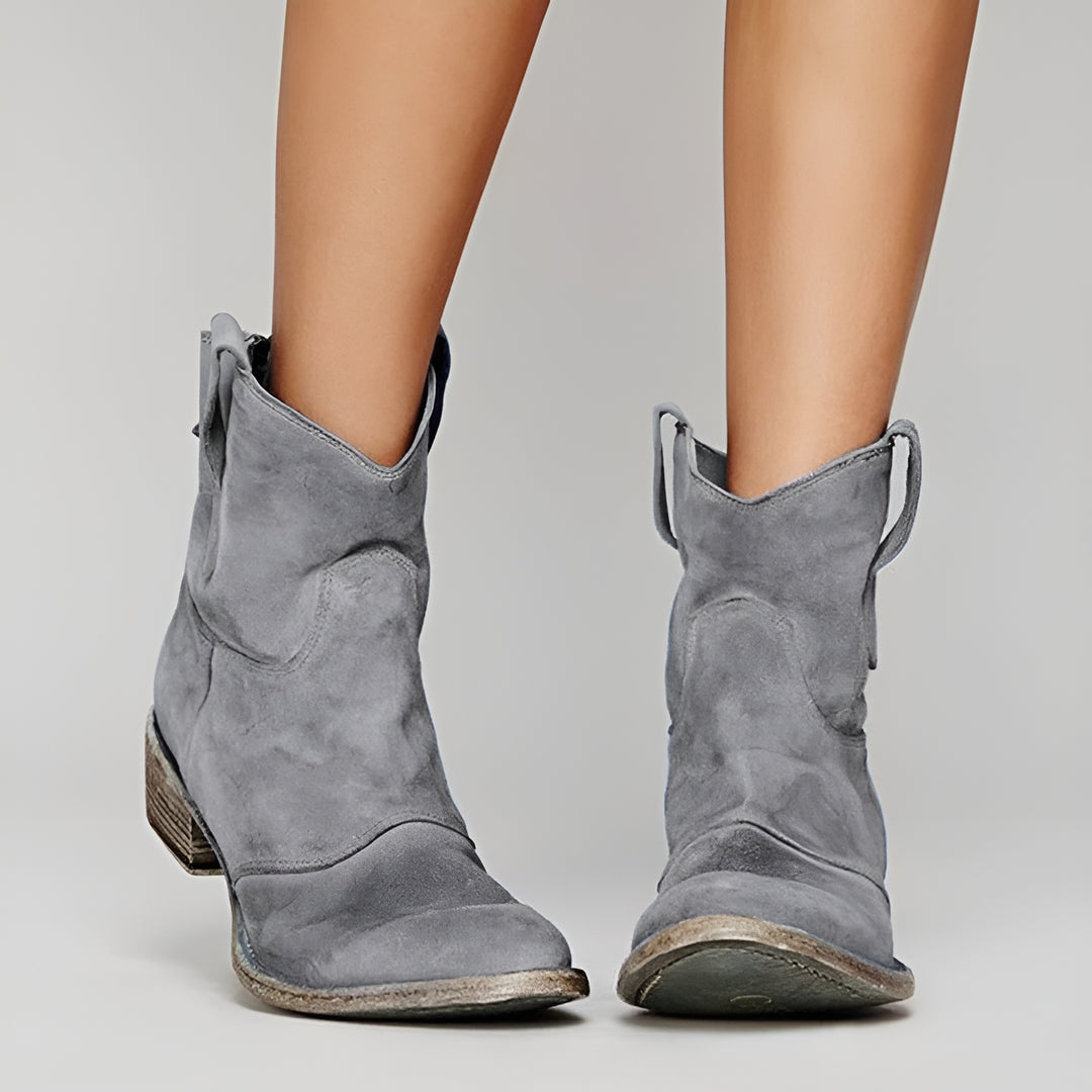 Isabella™ – Suede Ankle Boots
