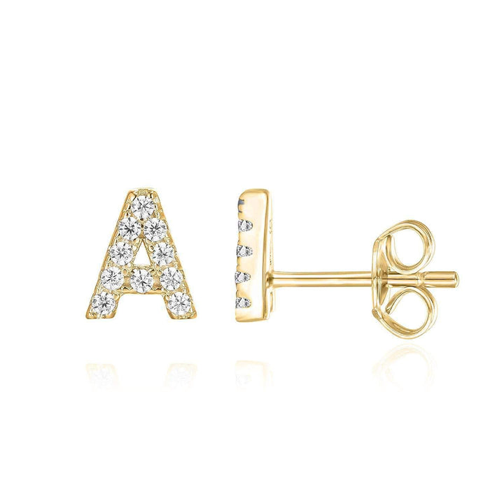 Initial™ | 16K Gold Single Earring