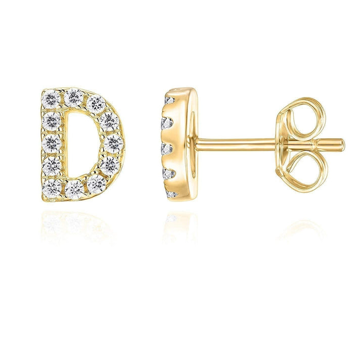 Initial™ | 16K Gold Single Earring