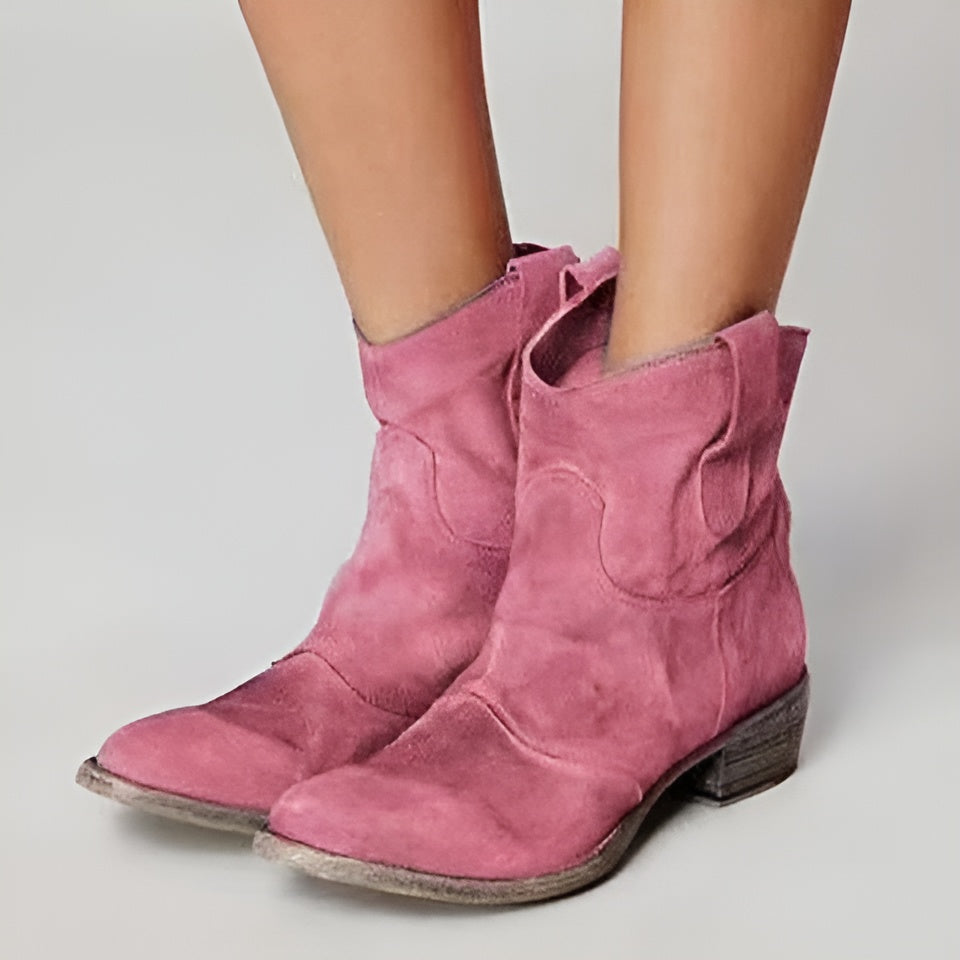 Isabella™ – Suede Ankle Boots