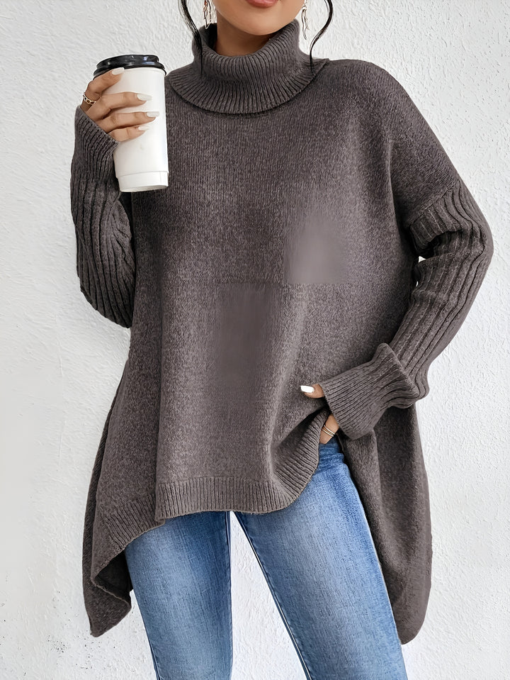 Charlotte™ | Casual Asymmetrical Hem Hooded T-Shirt