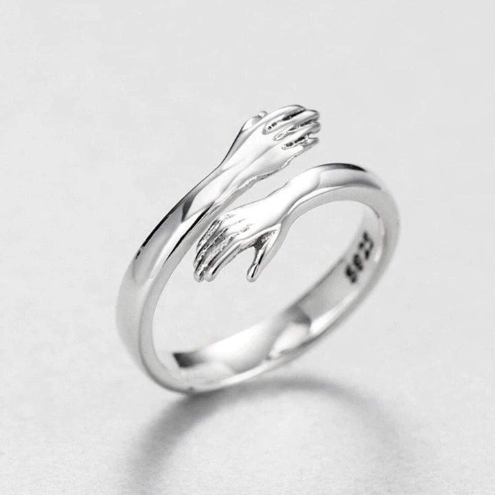 Cuddle™ | Adjustable Silver Ladies' Ring