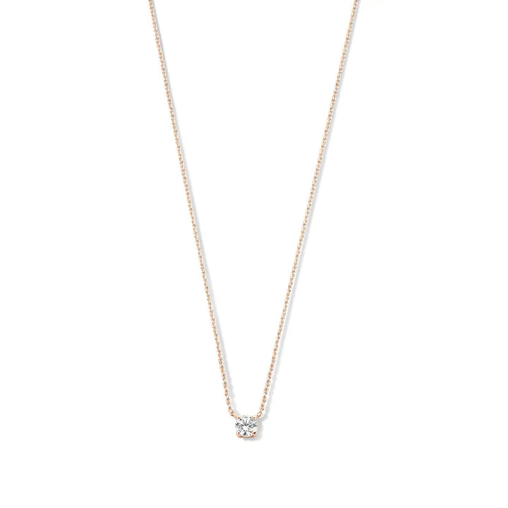 Clea™ | 14K Gold Moissanite Stone Necklace