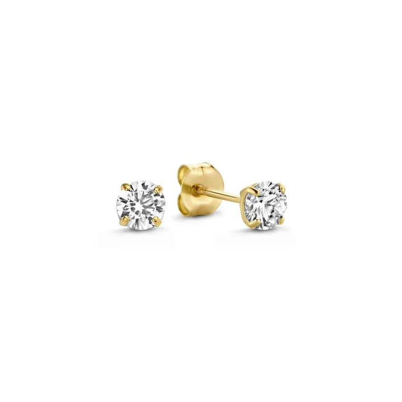 Larmes™ | 14K Gold Stone Earring Set