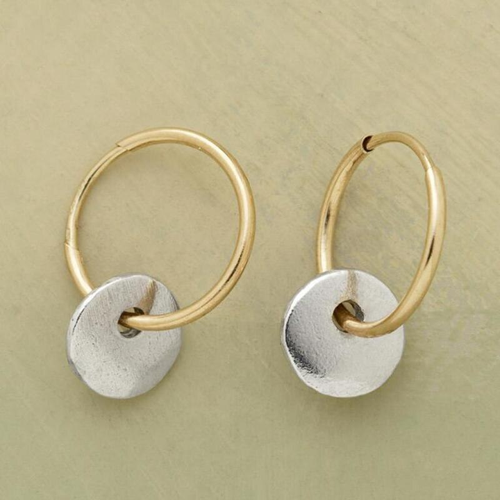 Gilded™ | Gilded Hoops & Silver Earrings