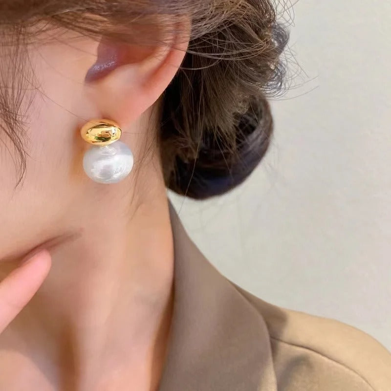 Aeri™ | Vintage Pearl Earrings