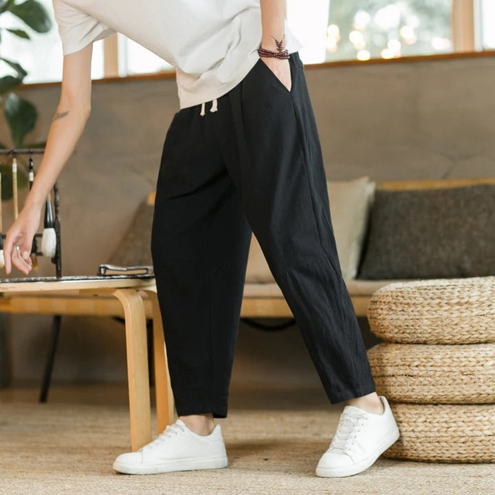 Anton | Linen Summer Trousers