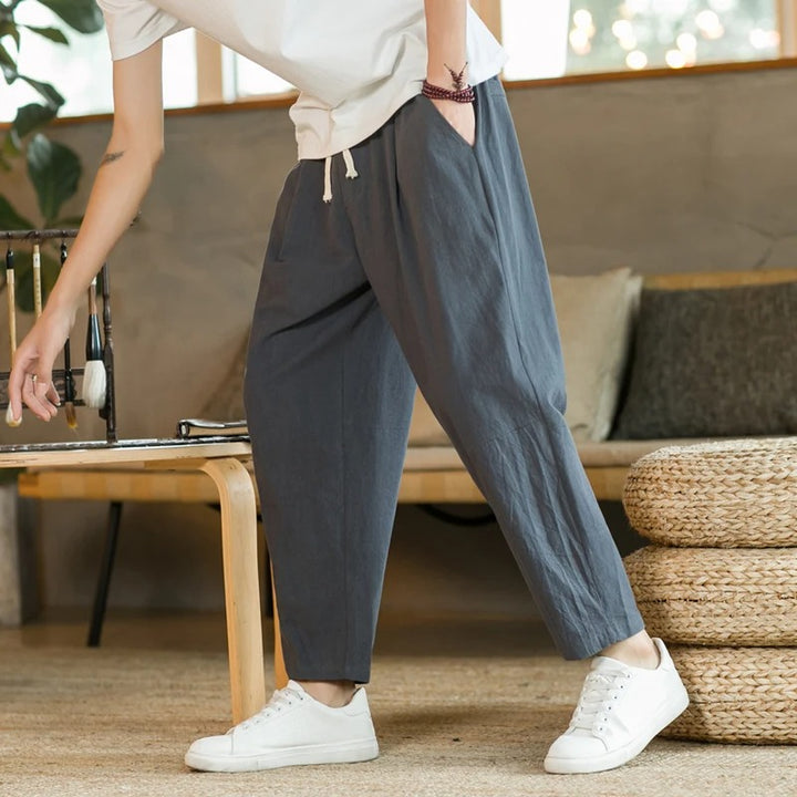 Anton | Linen Summer Trousers