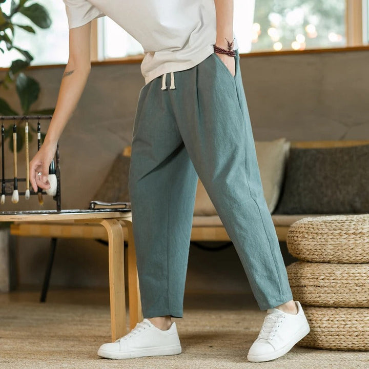 Anton | Linen Summer Trousers