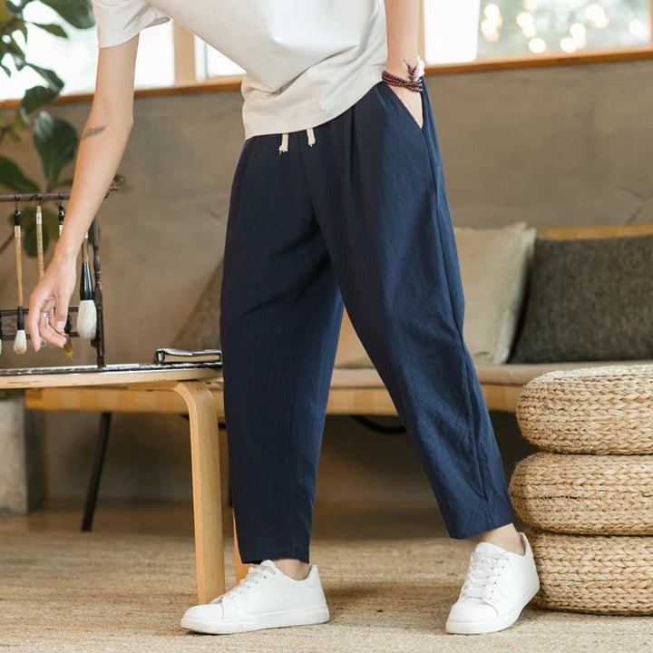 Anton | Linen Summer Trousers